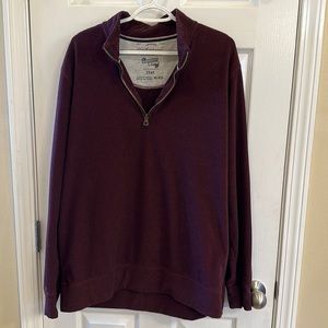 Men's Weatherproof XL Maroon Sweater